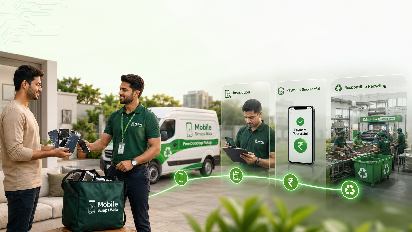 Mobile Scraps Recycling Hero